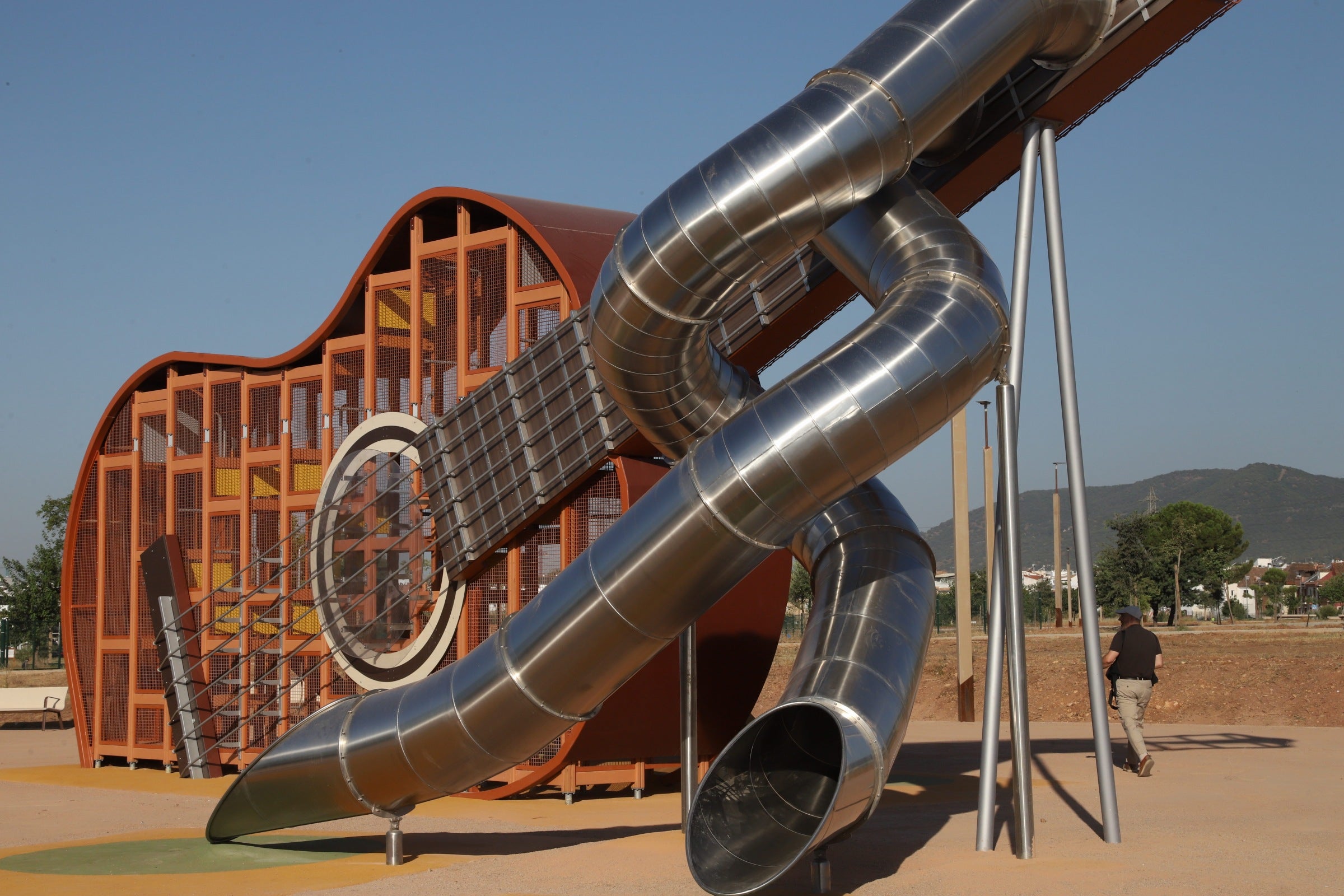 El estreno de otra parte del Parque del Flamenco de Córdoba, en imágenes