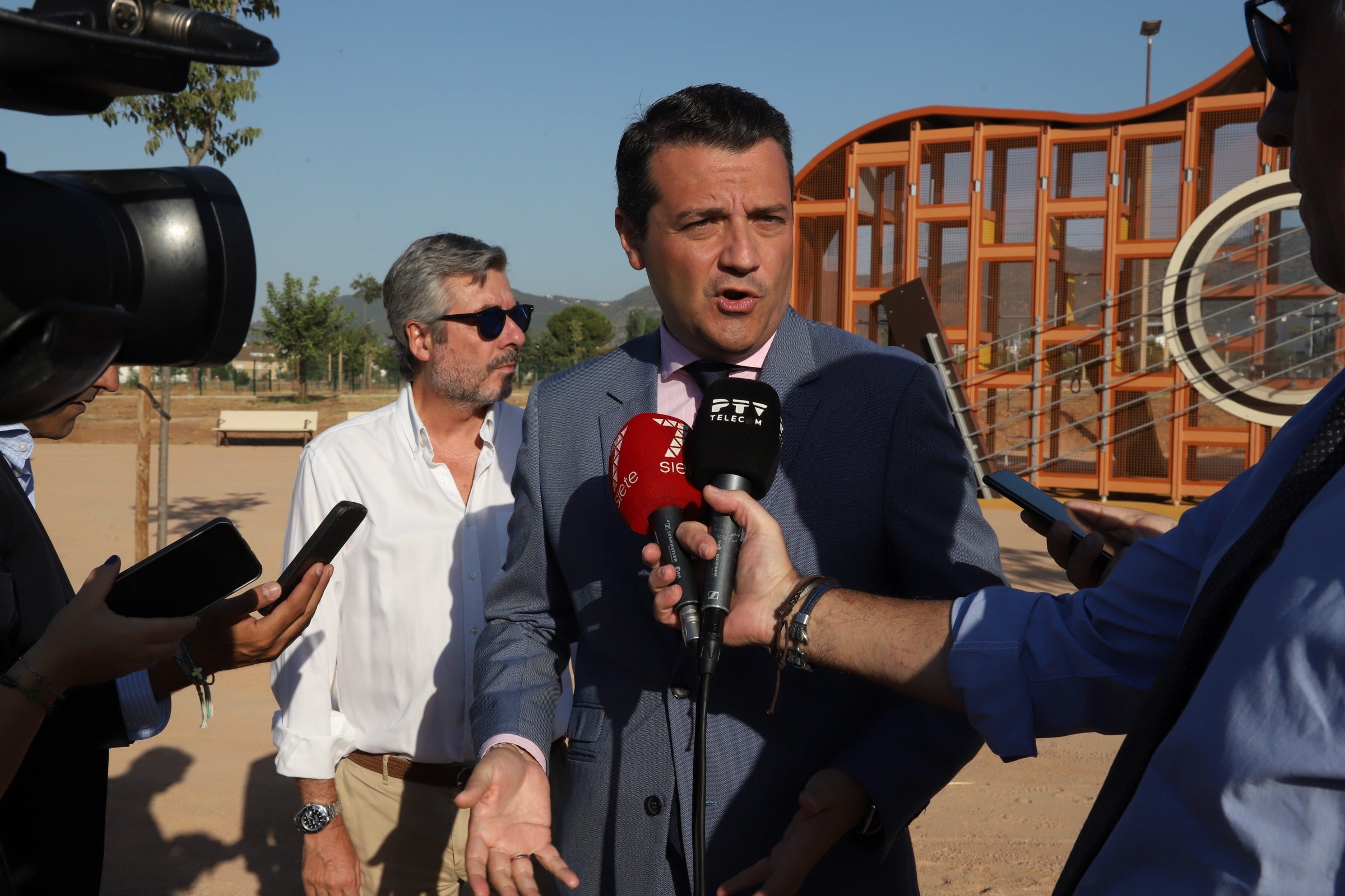 El estreno de otra parte del Parque del Flamenco de Córdoba, en imágenes