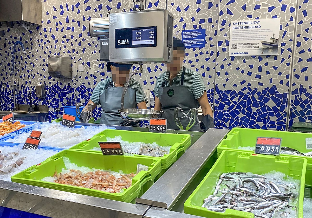 Imagen de un supermercado de Mercadona en Alicante