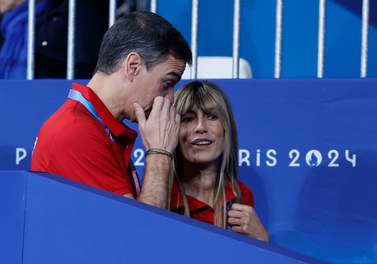 Pedro Sánchez y Begoña Gómez en los Juegos Olímpicos de París