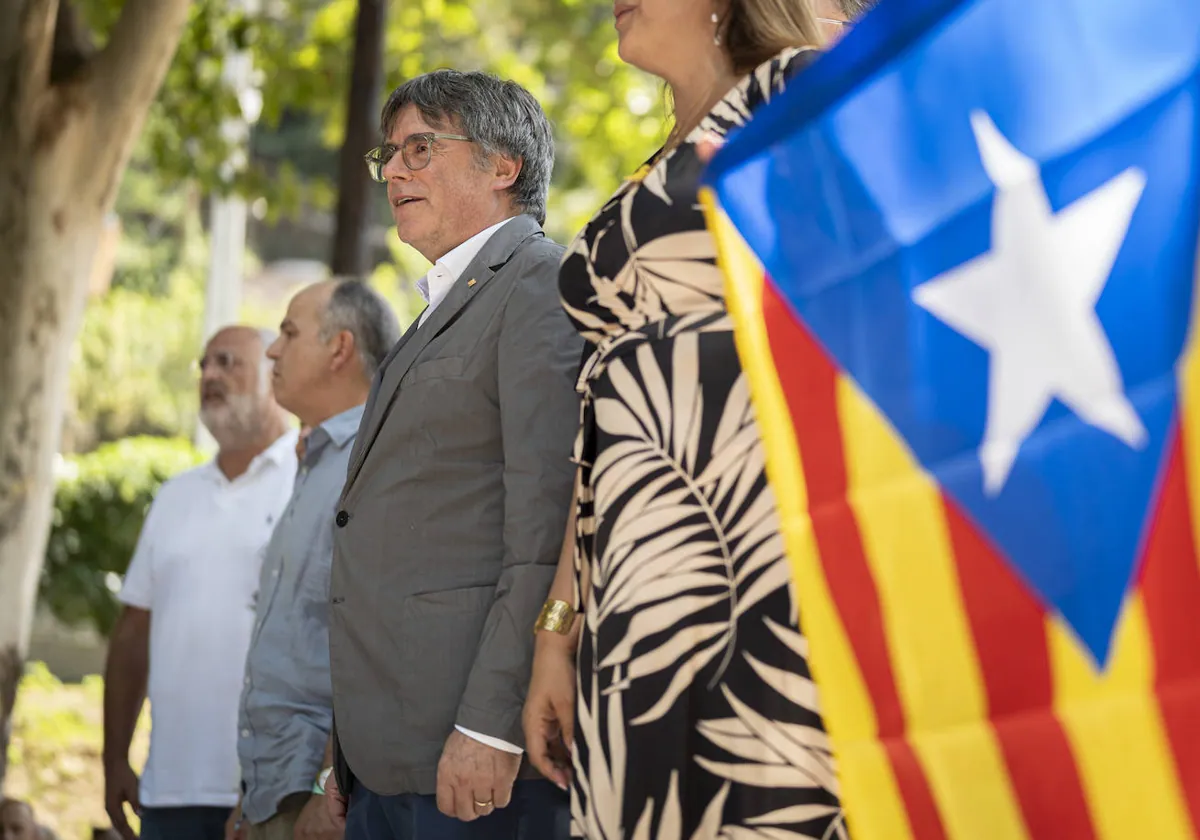 El expresidente de la Generalitat Carles Puigdemont