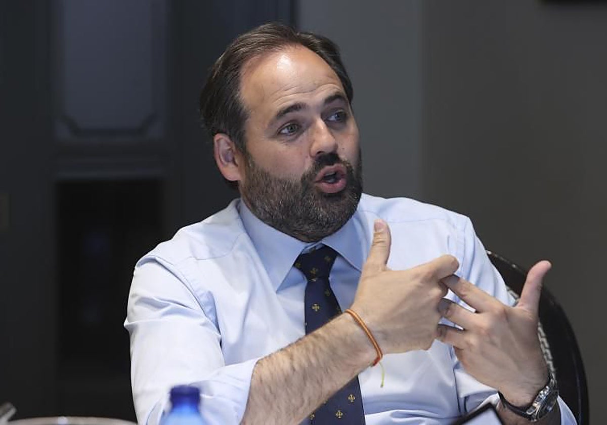 Paco Núñez, presidente regional del PP