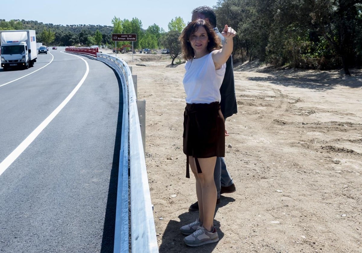 La presidenta de la Comunidad de Madrid, Isabel Díaz Ayuso