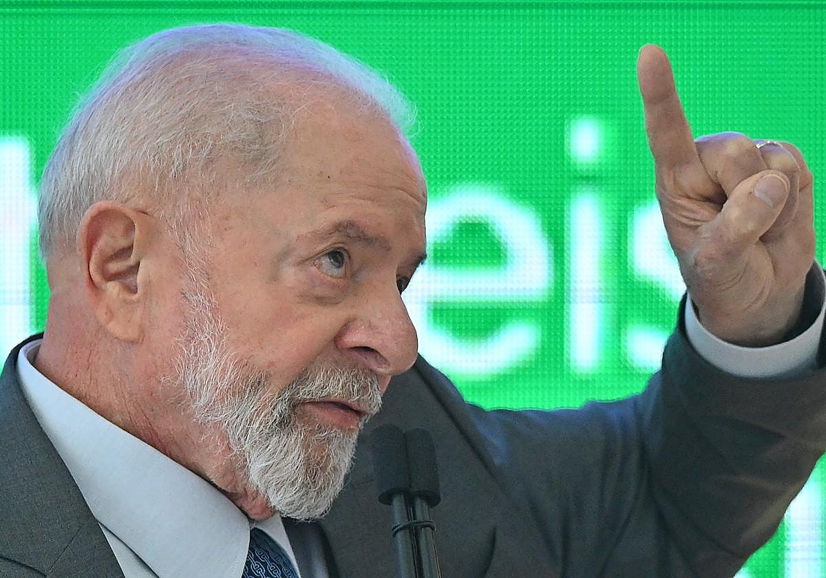 El presidente de Brasil, Lula da Silva