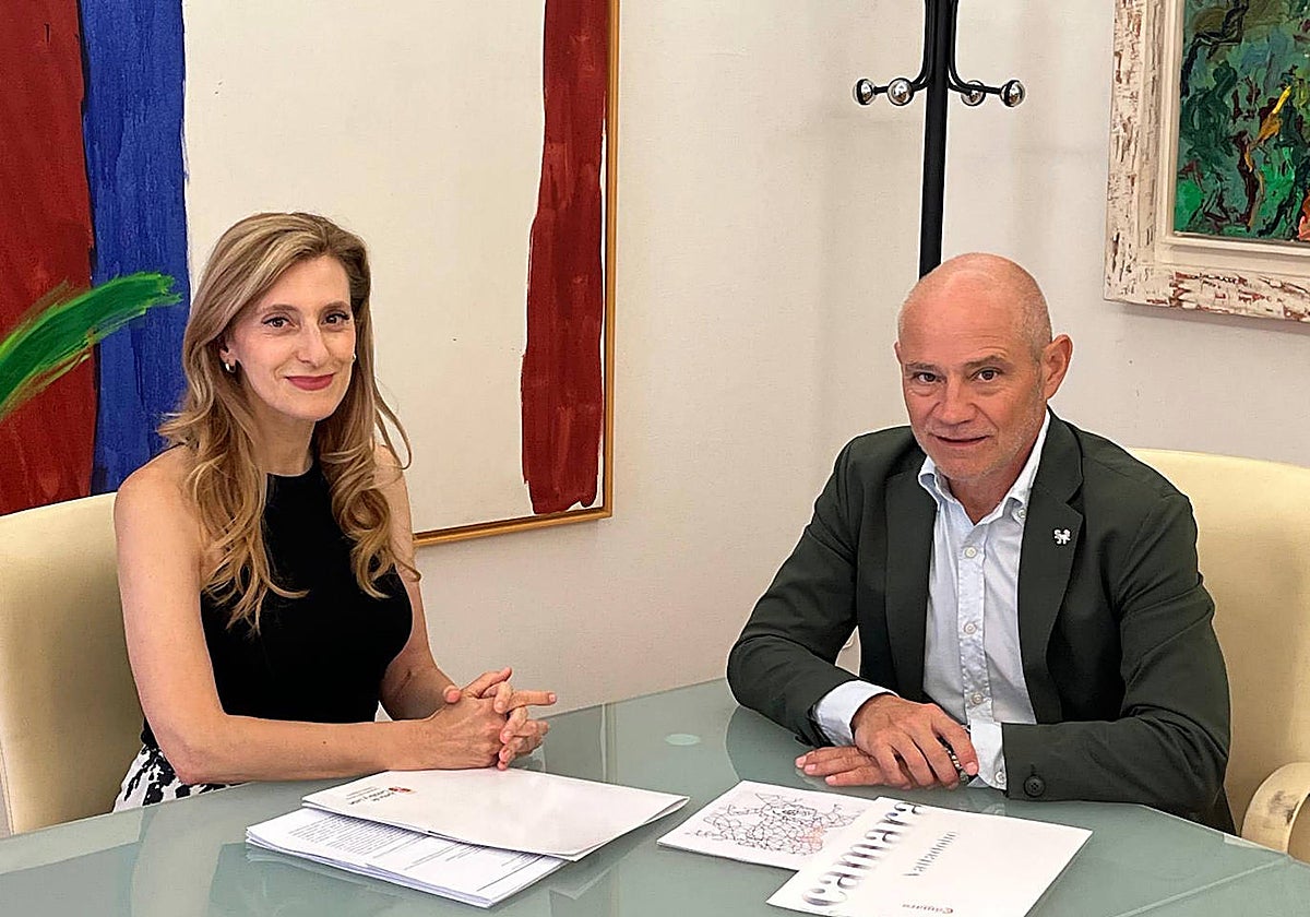 Mar Sancho y Víctor Caramanzana se reúnen en Valladolid