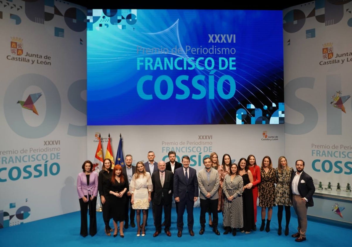 Imagen de archivo del Premio de Periodismo Francisco Cossío 2022