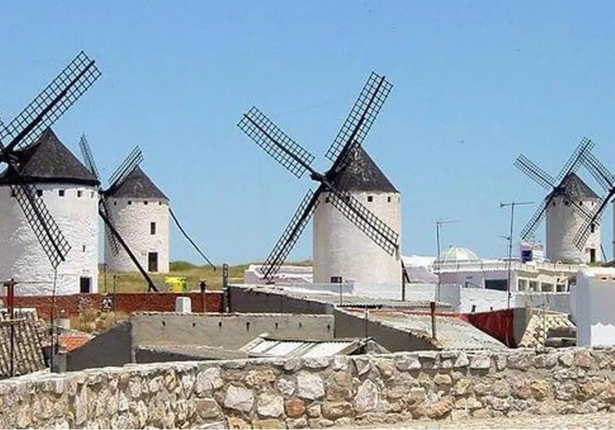 Los molinos de Campo de Criptana estarán en el cupón de la ONCE