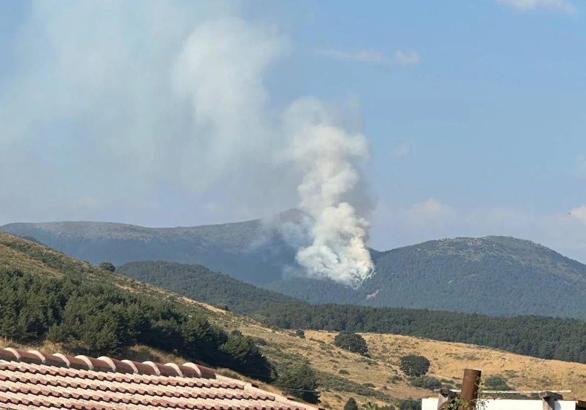 Incendio de nivel 1 en El Espinar, Segovia