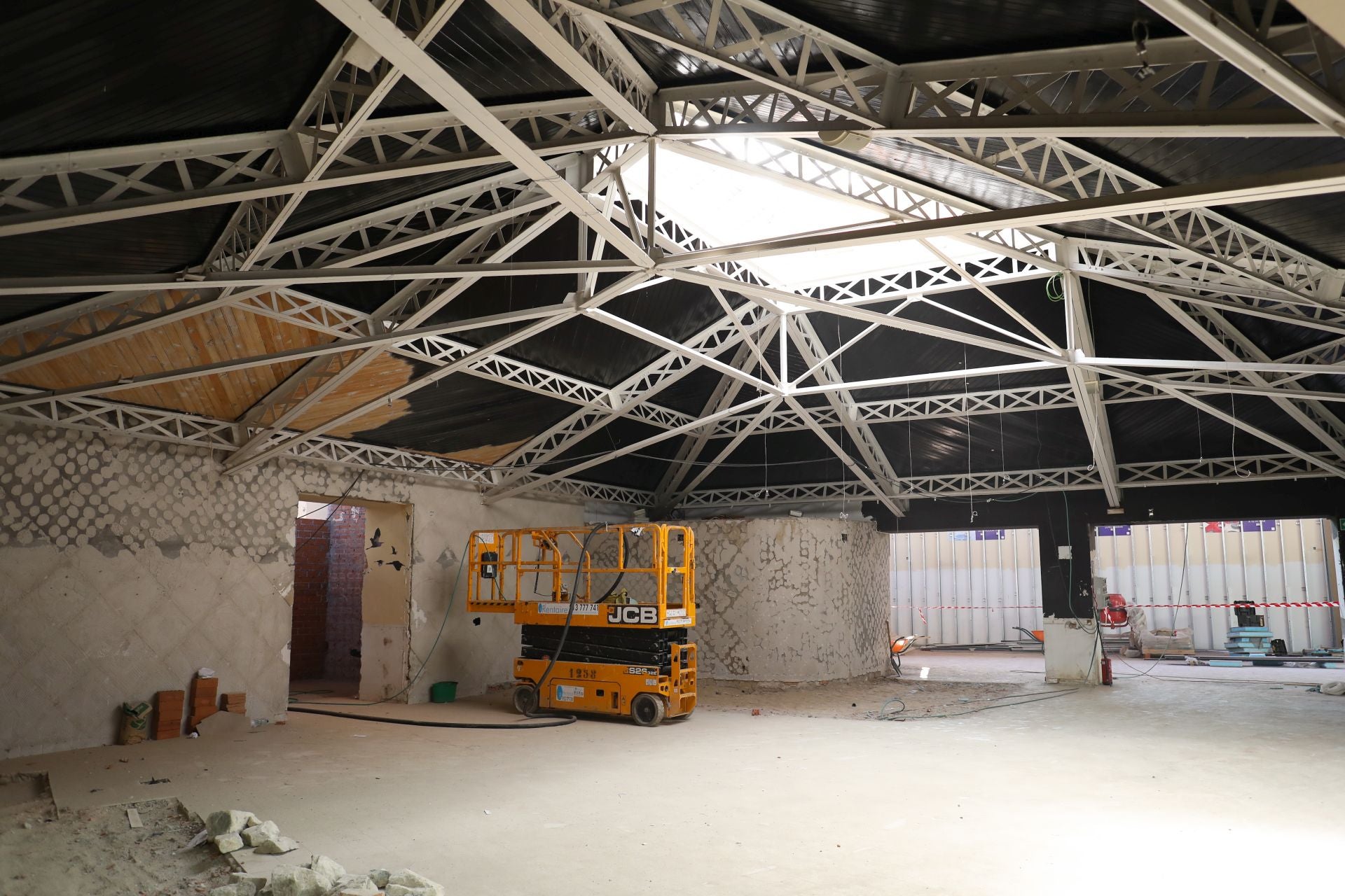 Así avanzan las obras del Mercado de Abastos de Toledo