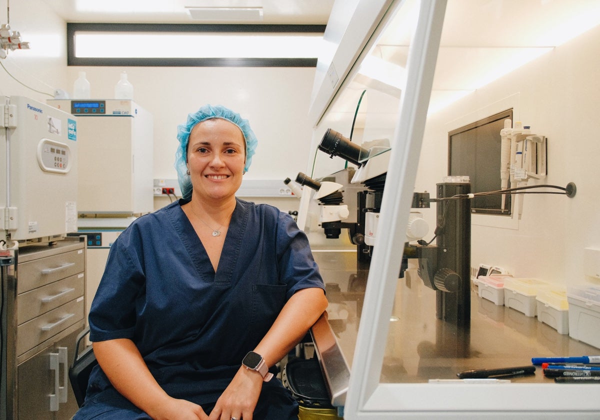 La doctora Llanos Medrano, en la clínica IVF-Life