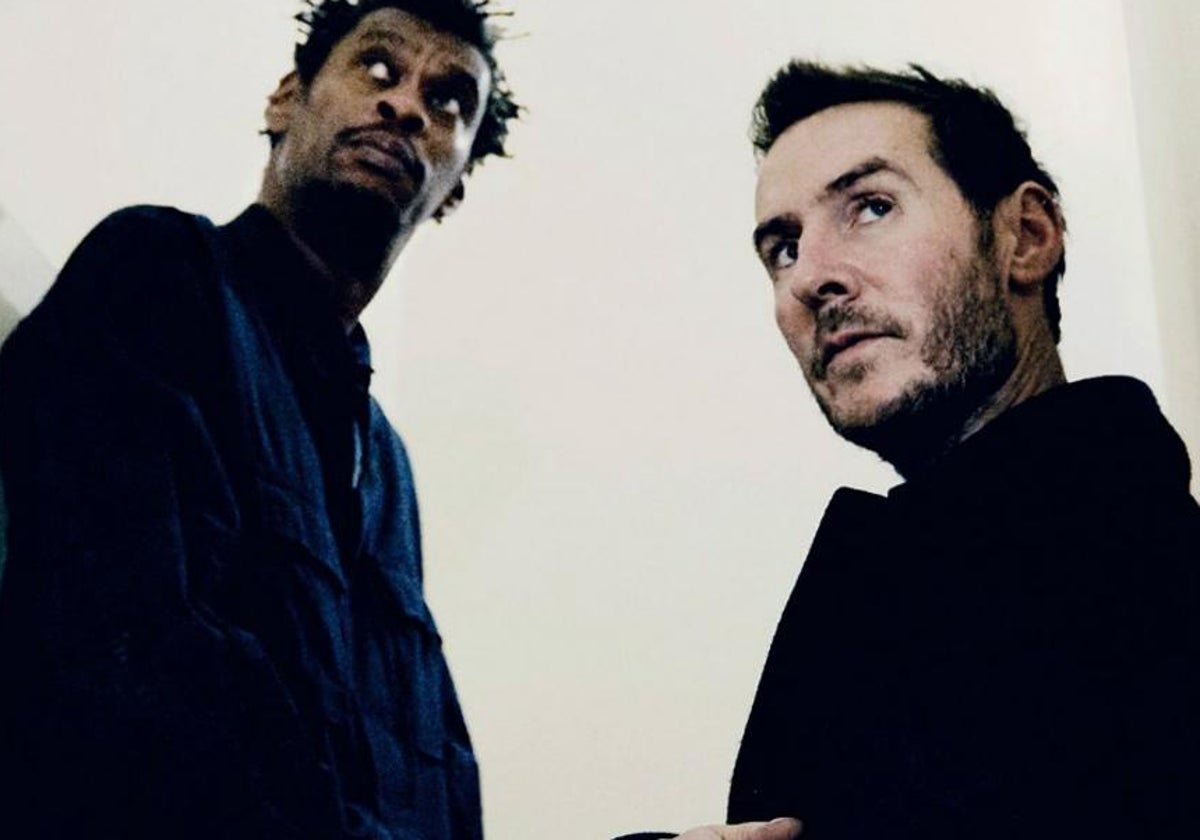 Integrantes de Massive Attack, Daddy G y Robert del Naja