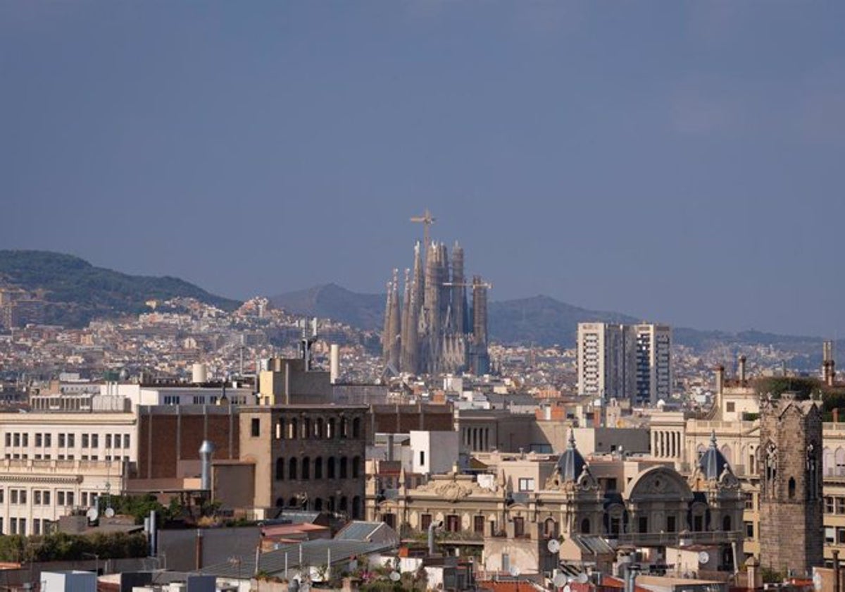 Vista aérea de Barcelona