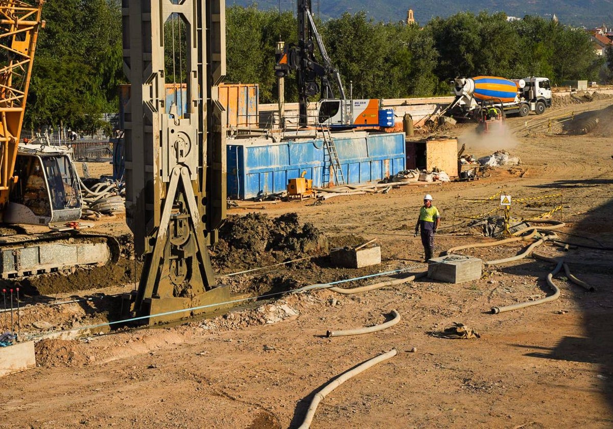 Obras en el Balcón del Guadalquivir