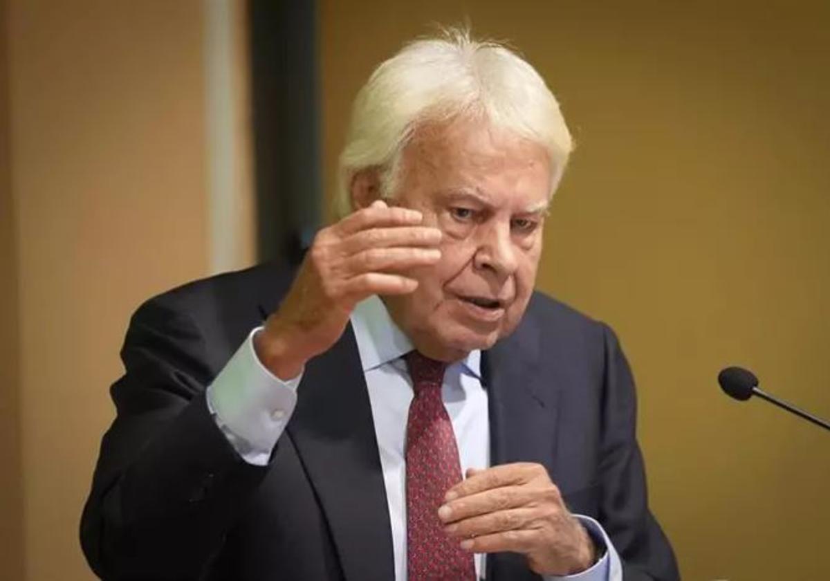 Felipe González en una imagen de archivo