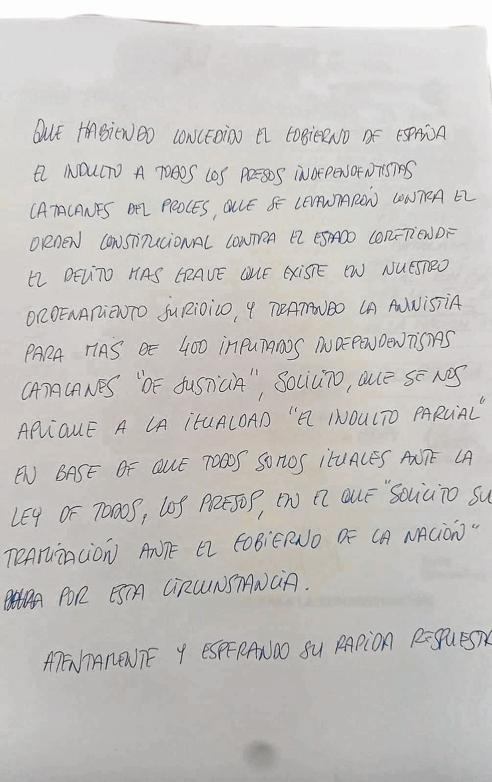 Imagen - Las críticas a la amnistía se cuelan tras los muros de prisión