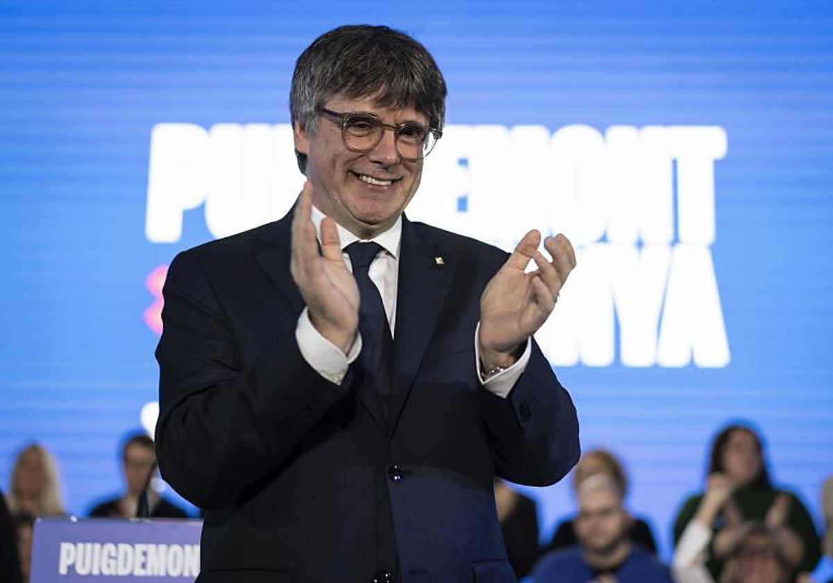 El expresidente de la Generalidad, Carles Puigdemont
