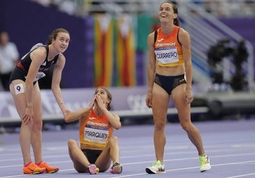 La segoviana Águeda Marqués, en la final olímpica de los 1.500 metros