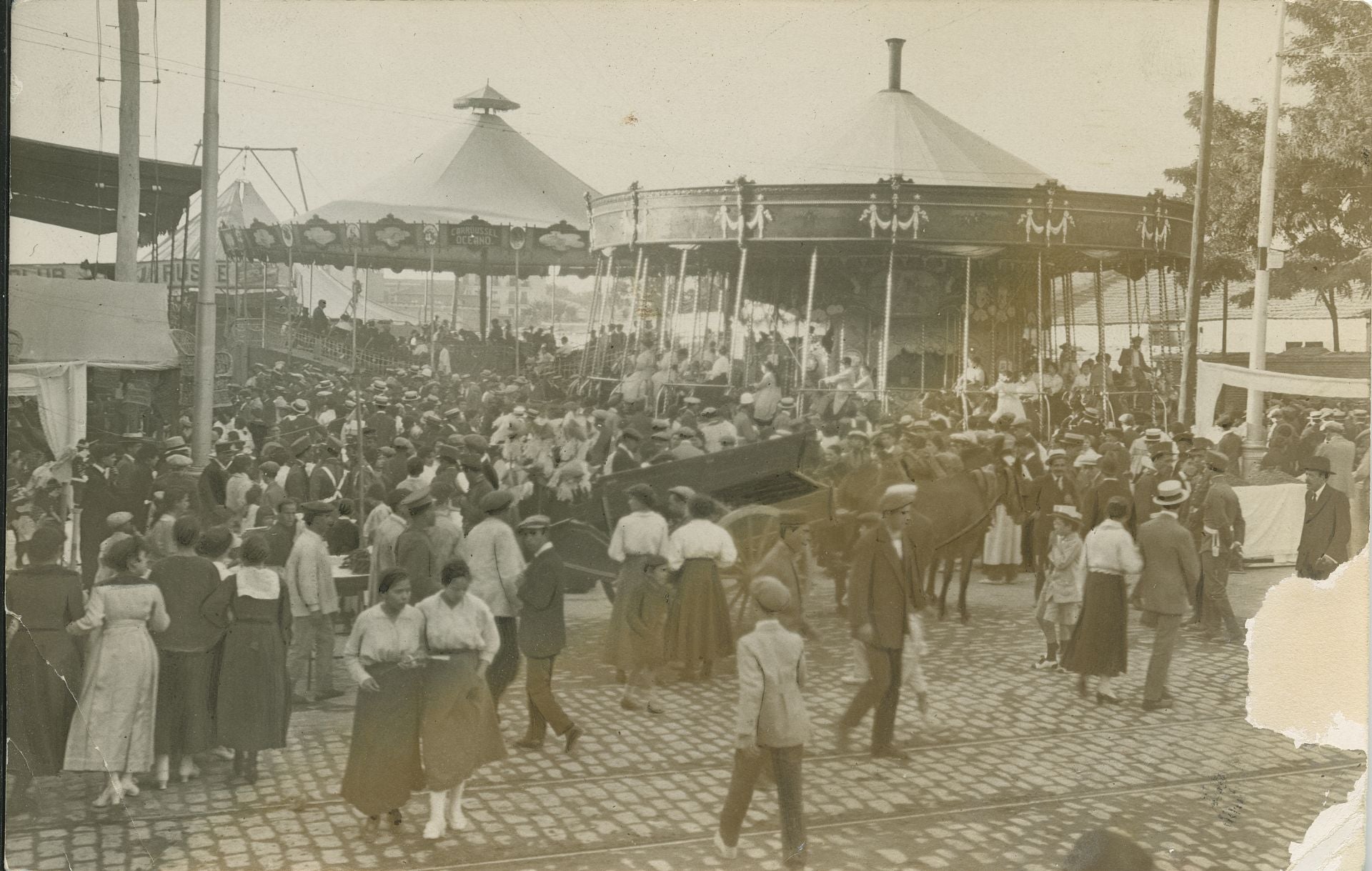 La verbena de la Paloma en 1920