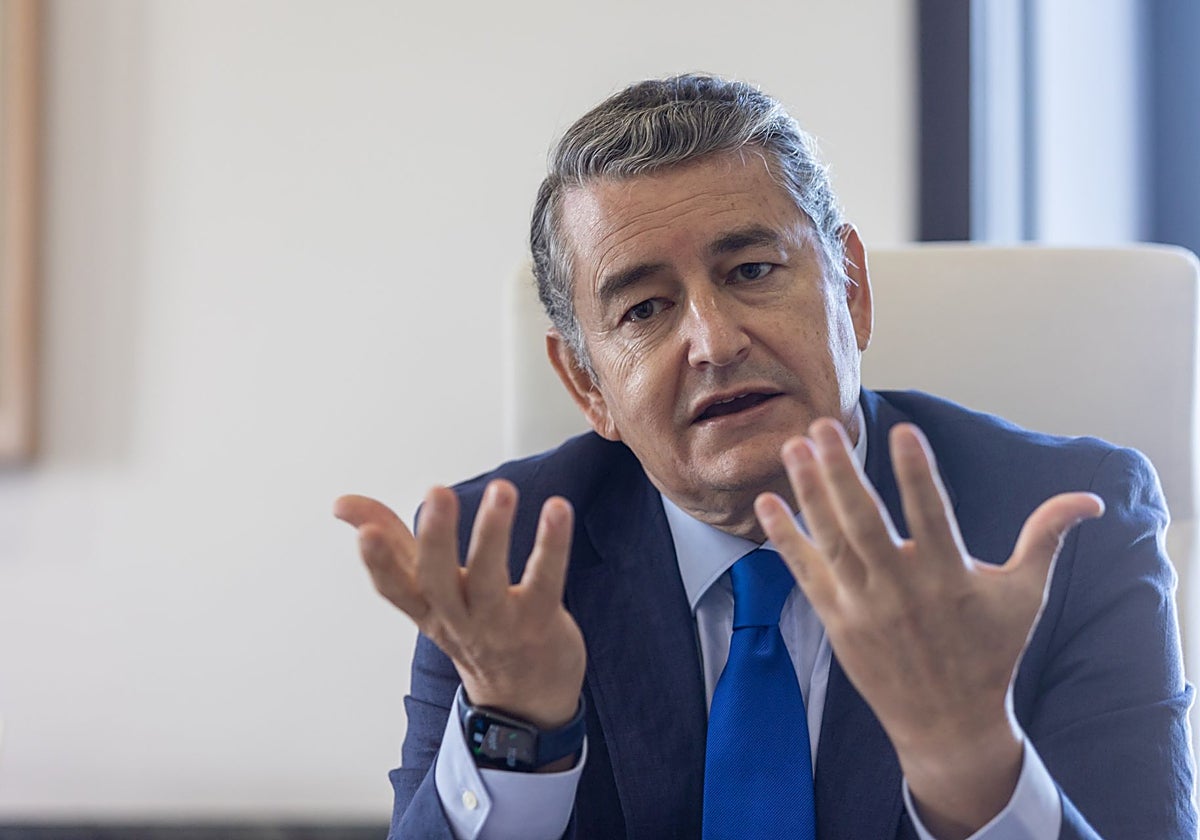 Antonio Sanz, consejero de Presidencia de la Junta de Andalucía