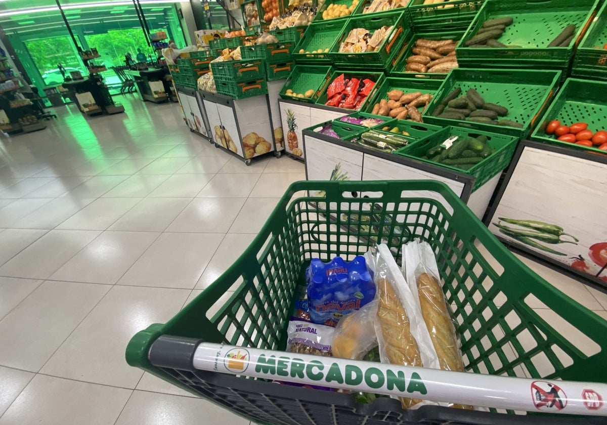 Imagen de archivo de un supermercado de Mercadona