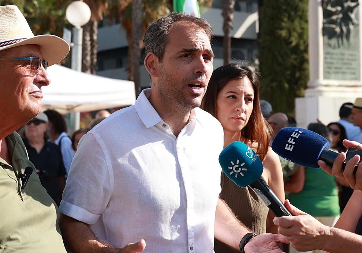 El coordinador de IU en Andalucía y diputado de Sumar, Toni Valero