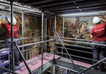 La restauración quirúrgica del Oratorio de la Casa de la Villa