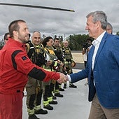 Galicia y Portugal comparten una base aérea para luchar contra el fuego en la frontera