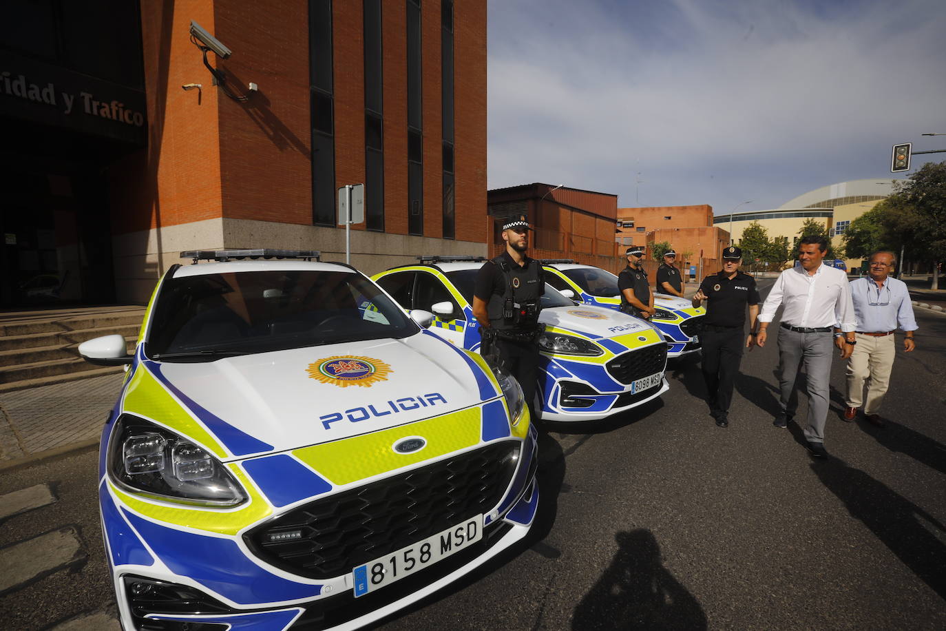 Fotos: la presentación de los flamantes coches de la Policía Local de Córdoba