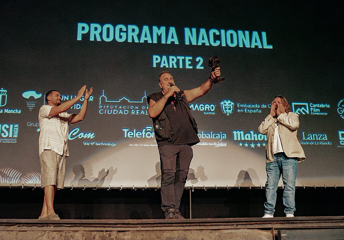 Marko Montana, Javier Perea y Juan Muñoz