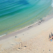 Aparece un cuerpo sin vida en la orilla de la costa de Corralejo (Fuerteventura)