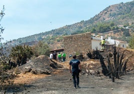 Declarado otro incendio forestal en Antequera cuando no se controla aún el de Almuñécar