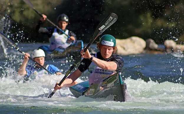 Campeonato del Mundo de Aguas Bravas que se celebra en Sabero (León)