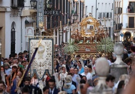 La Virgen del Tránsito, esplendor y dulzura de agosto en Córdoba