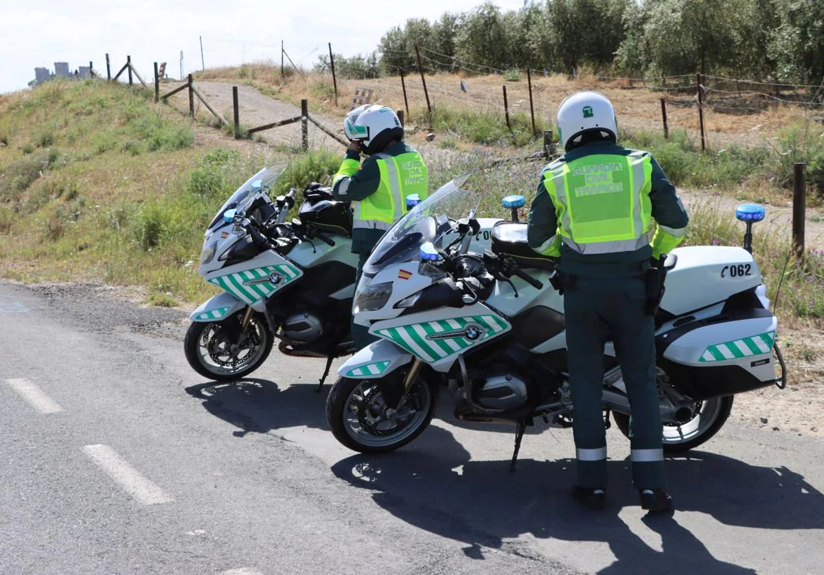 Patrulla del Subsector de Tráfico de la Guardia Civil