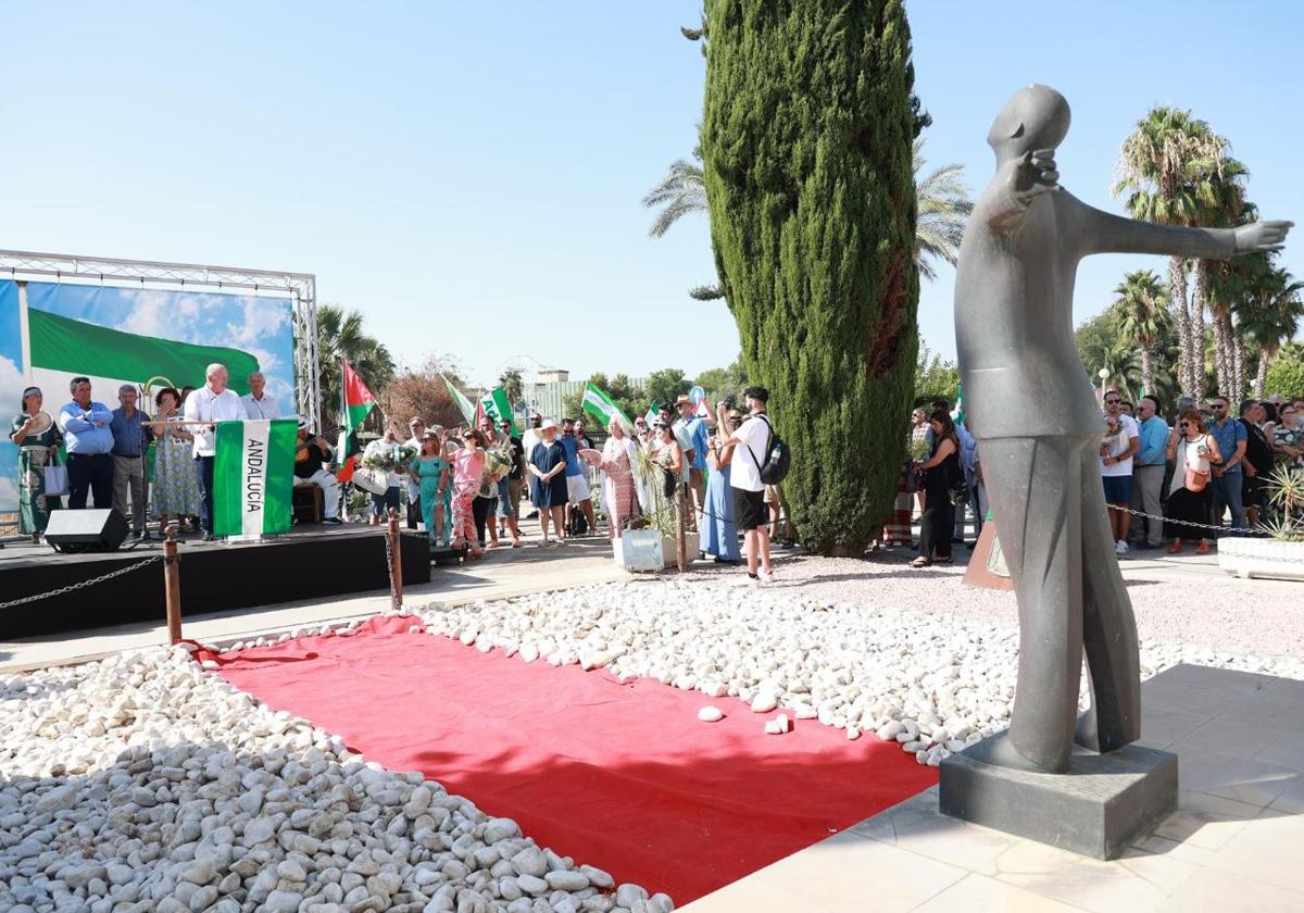 el pasado 10 de agosto se celebró un acto conmemorativo del aniversario del fusilamiento de Blas Infante