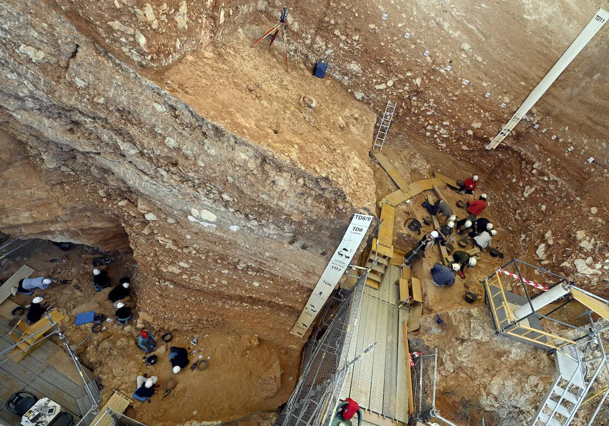 Yacimientos de Atapuerca, en una imagen de archivo