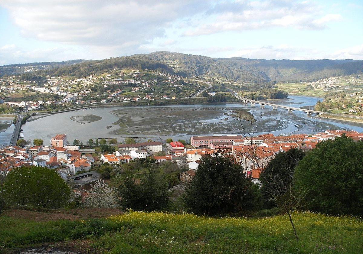 Arenal del río Eume, a su paso por Pontedeume