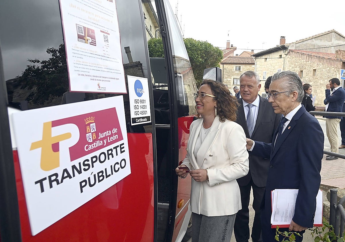 Imagen de archivo de la presentación del bono rural  en las ZBS del norte de Burgos