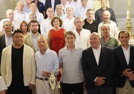 Valladolid cumple con la deuda «histórica y moral» de celebrar con los jugadores la Copa de la Liga de 1984