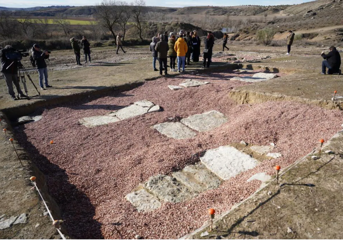 El yacimiento romano de Caraca, en Driebes, abre sus puertas este jueves