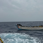 Rescatados dos cayucos con 134 migrantes en aguas de El Hierro en las últimas horas