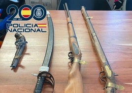 Detienen a un fugitivo británico con armas históricas en Valencia tras cambiar su aspecto