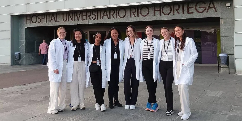 Río Hortega Hospital concludes its “cultural exchange” with future American health professionals