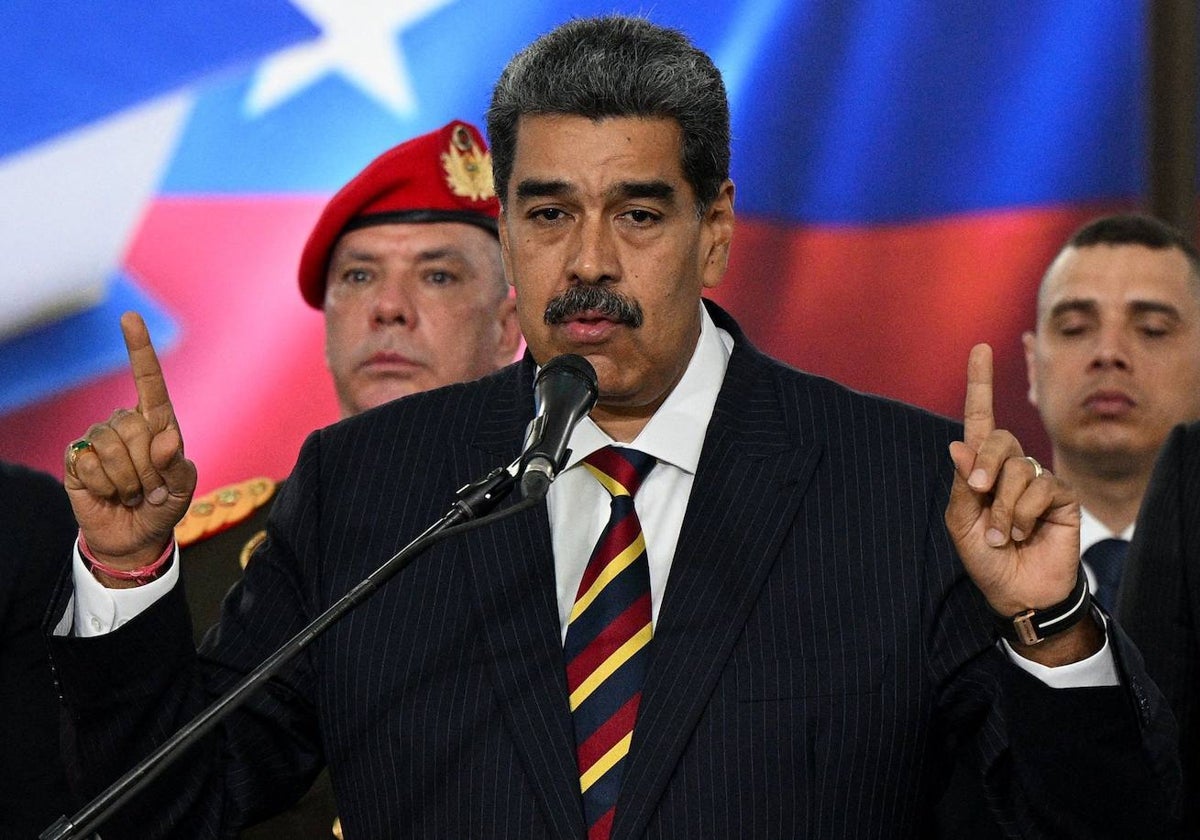 El presidente venezolano Nicolás Maduro