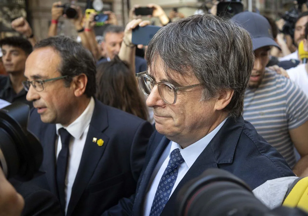 El expresidente de la Generalitat, Carles Puigdemont, imagen archivo