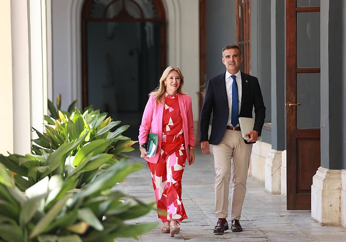 Carolina España y Ramón Fernández-Pacheco