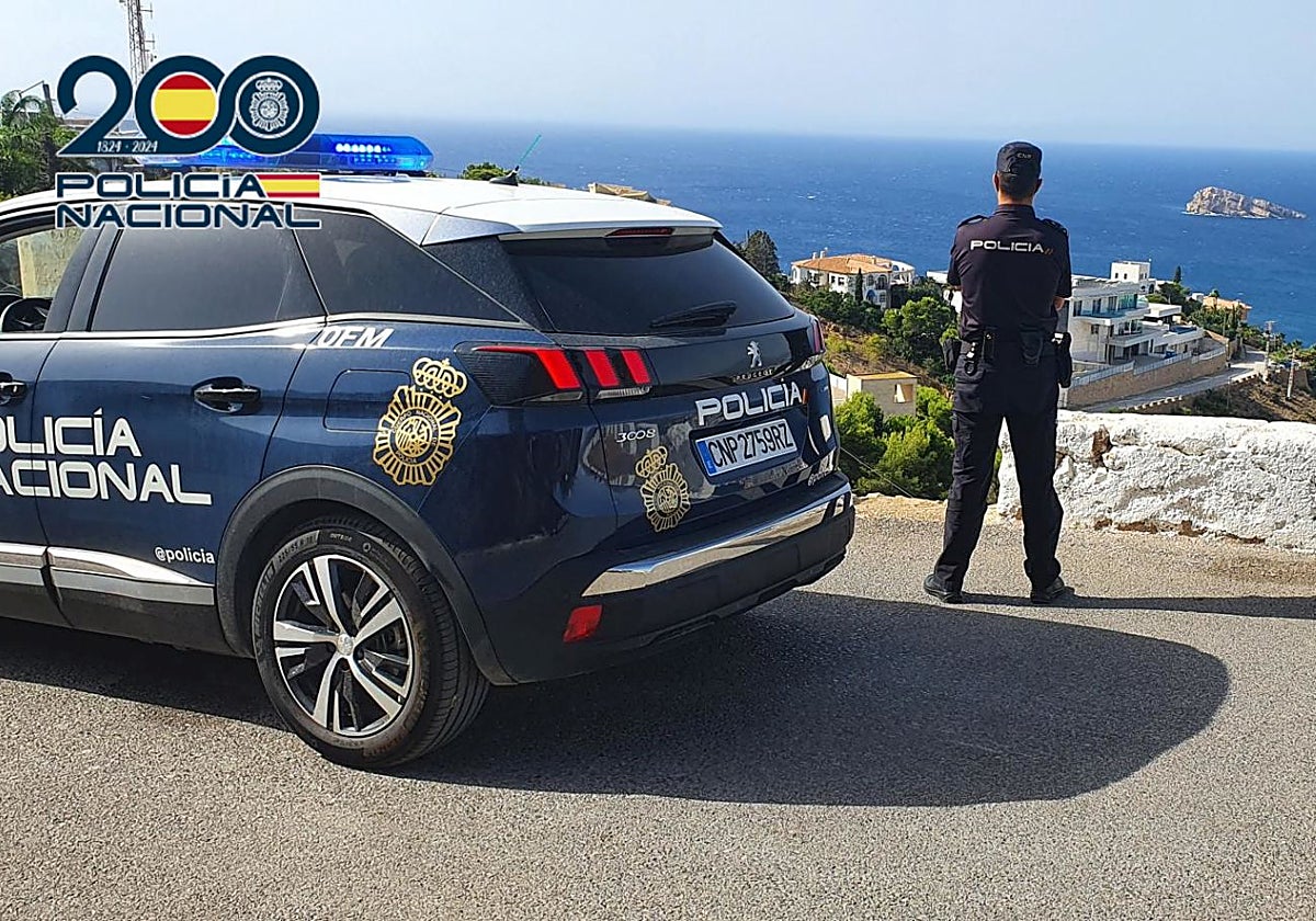 Imagen de archivo de un agente de la Policía Nacional