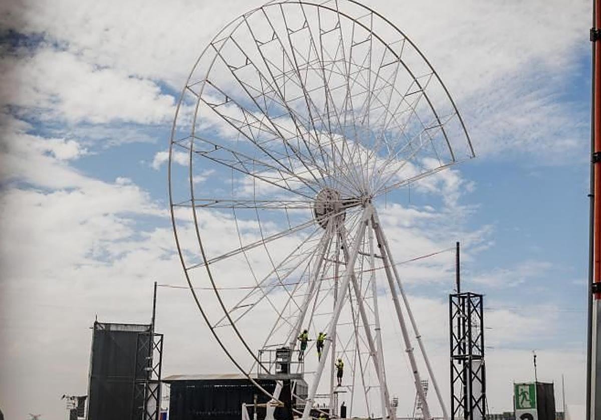 Recinto del Mad Cool, en el distrito de Villaverde