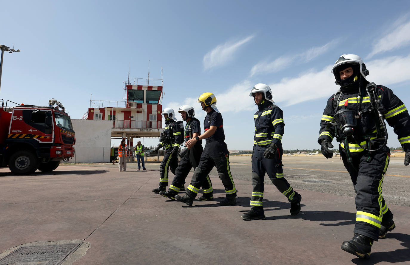 Fotos: el día a día del funcionamiento del aeropuerto de Córdoba