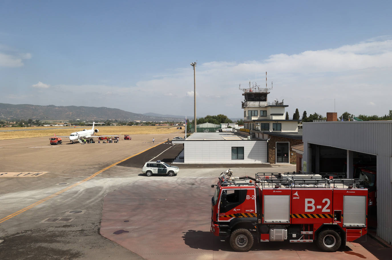 Fotos: el día a día del funcionamiento del aeropuerto de Córdoba